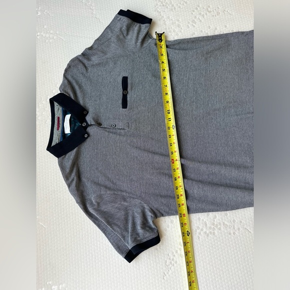 Denim & Flower Blue & Grey color Men’s Polo Shirt Size XL - Picture 4 of 7